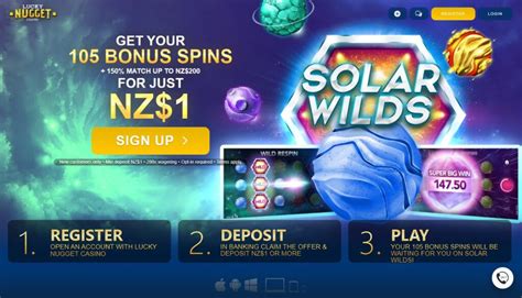 lucky nugget $1 deposit|Lucky Nugget $1 Deposit Gets 105 Free Spins .